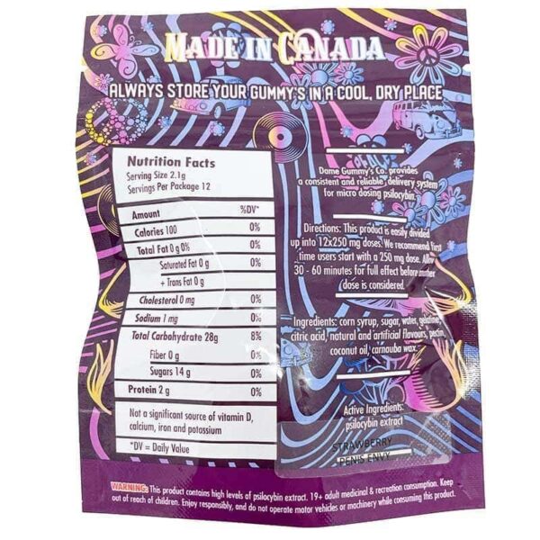 Dames Mushroom Infused Gummies – 3000mg - Image 2