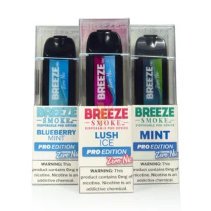 Breeze Pro 0% Nicotine Disposable Vape