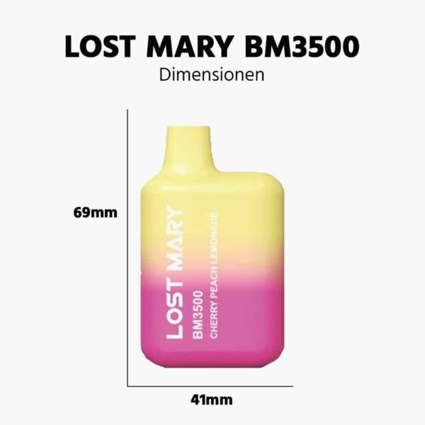 LOST MARY BM3500 | Cherry Peach Lemonade - Image 2