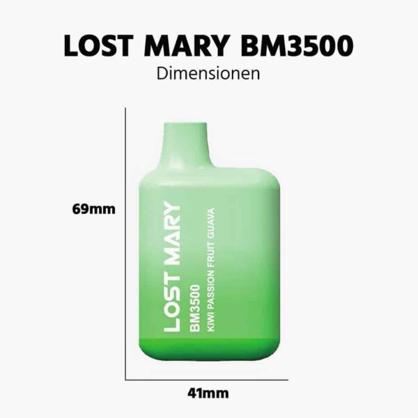 LOST MARY BM3500 | Kiwi Passionfruit Guava (Kiwi Passionfruit Guava) - Image 2