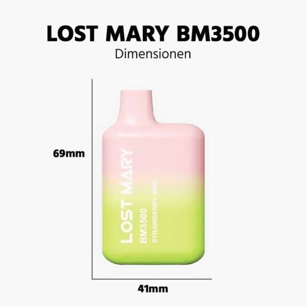 LOST MARY BM3500 | Strawberry Kiwi (Erdbeeren Kiwi) - Image 2