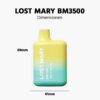 LOST MARY BM3500 | Triple Melon (melon mix) - Image 2
