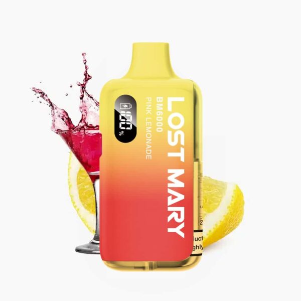LOST MARY BM6000 | Pink Lemonade | Vape Kit bis 6000 Züge