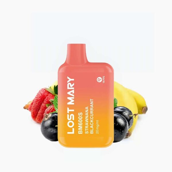 LOST MARY BM600s | Strawnana Blackcurrant (Strawberries Banana Currants)